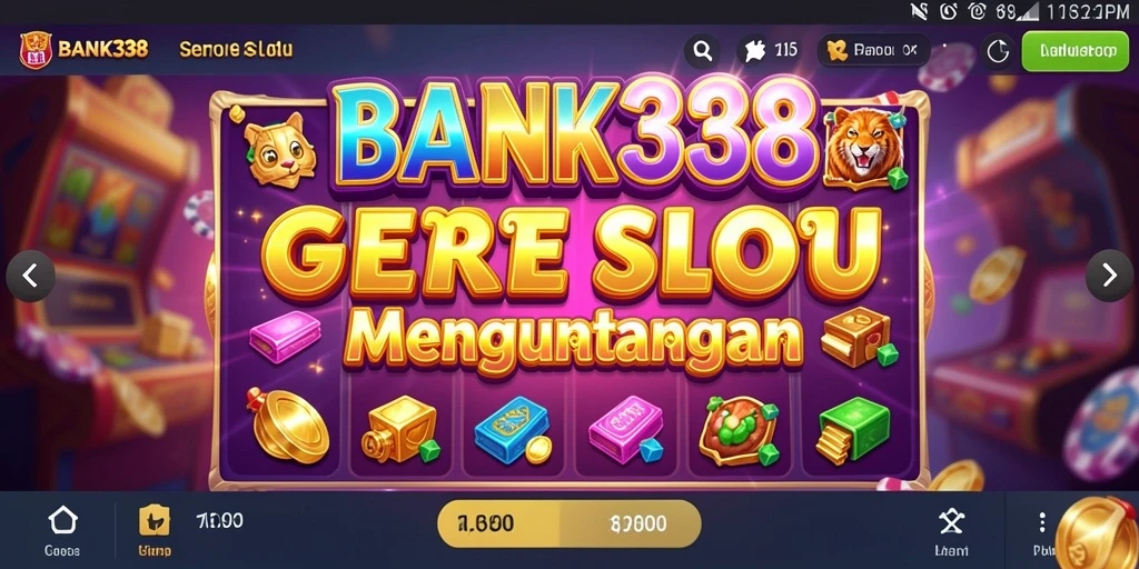 Screenshot gameplay BANK338 menunjukkan keseruan bermain Slot yang mengasyikkan.
