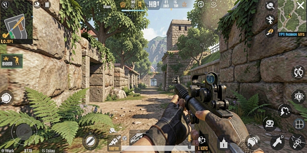 Tampilan menakjubkan dari gameplay BW888 dengan aksi berlanjut.