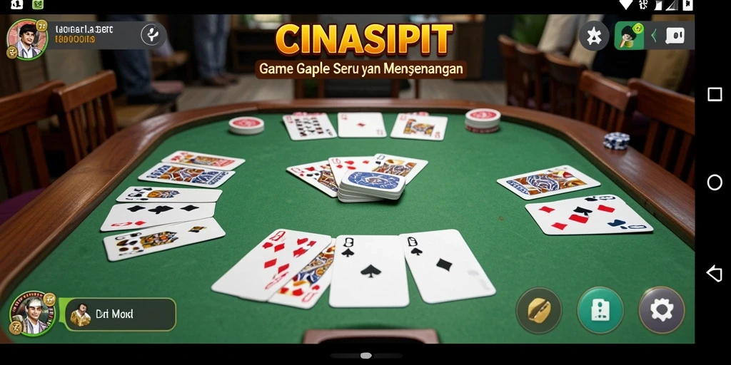 Tampilan gameplay seru dan interaktif di CINASIPIT.