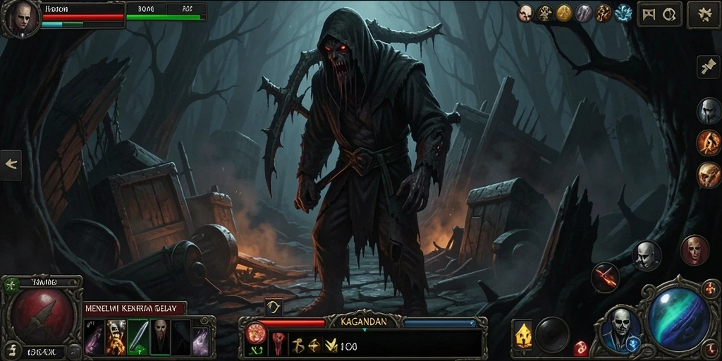 Gameplay KAGANDAN yang mendebarkan dan atmosfer yang gelap.