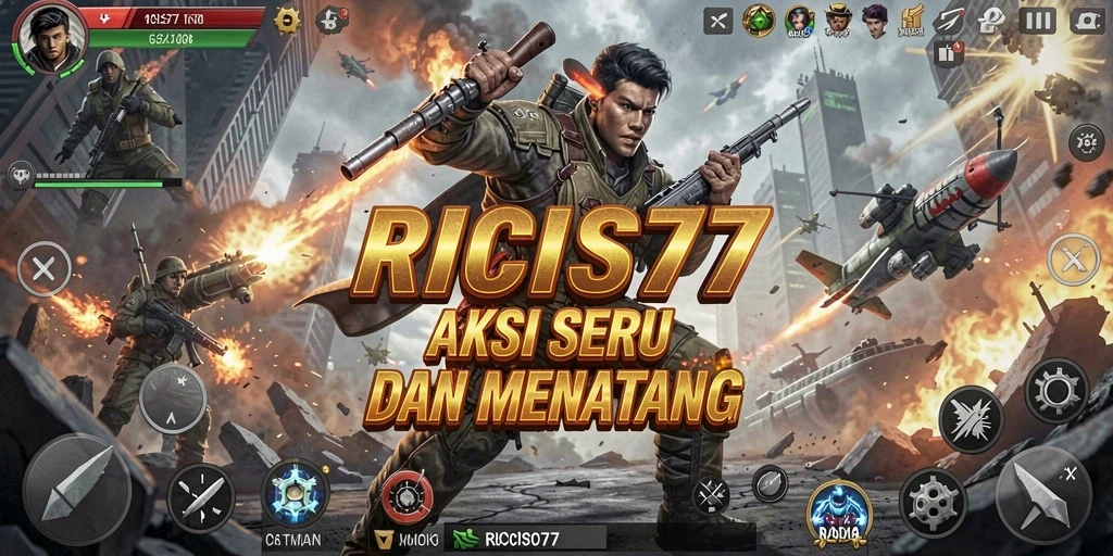 Tangkapan layar RICIS77 menampilkan aksi mendebarkan dan pertarungan seru.