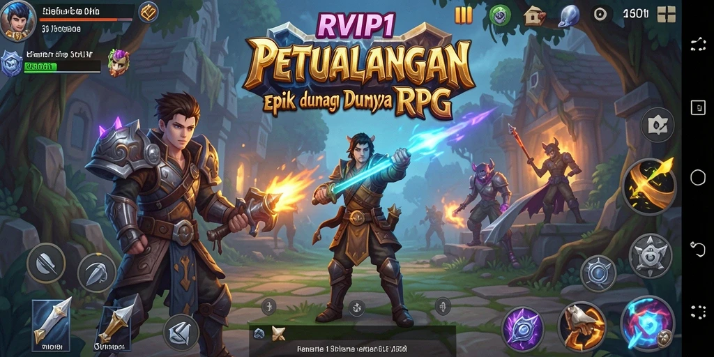 Tampilan gameplay RVIP1 yang menarik dan penuh aksi.