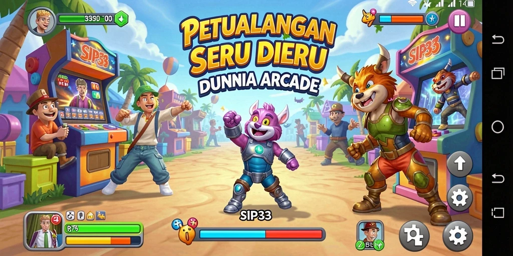 Gameplay seru dan penuh tantangan di SIP33.