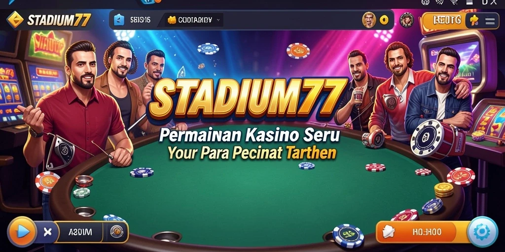 Tampilan gameplay seru di STADIUM77 dengan grafis yang menawan.