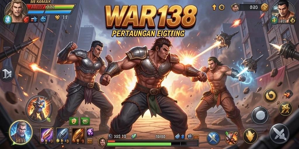Tampilan menarik dari gameplay Fighting di WAR138.