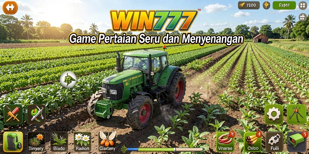 Gameplay seru dan imersif dalam pertanian di WIN777.